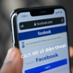 cách đổi số điện thoại cho facebook