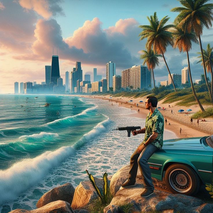 ảnh nền GTA Vice City