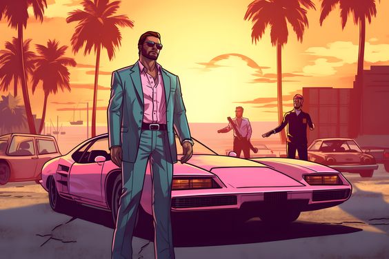 ảnh nền GTA Vice City