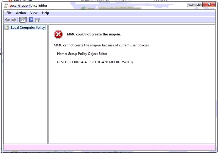 Sửa lỗi MMC could not create the snap-in chi tiết nhất