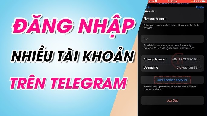 cách đăng nhập nhiều telegram