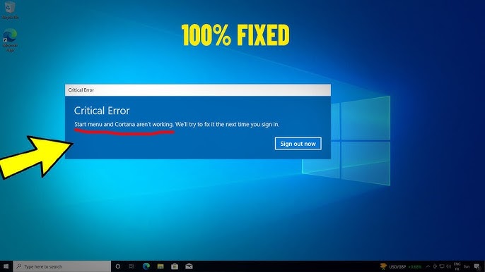 sua loi Critical Error tren he dieu hanh windows 10 Sửa lỗi Critical Error trên hệ điều hành windows 10